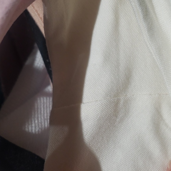 Nwot G by Guliana mock neck ecoluxe knit long sleeve tee 1X cream - Picture 7 of 8